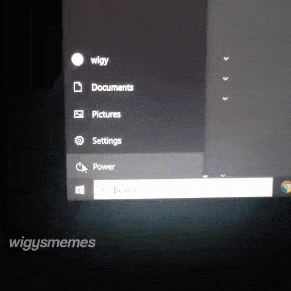 자려고 컴퓨터 끌려고 할 때 공감.gif