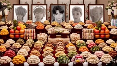 사자보이즈 생일잔치?