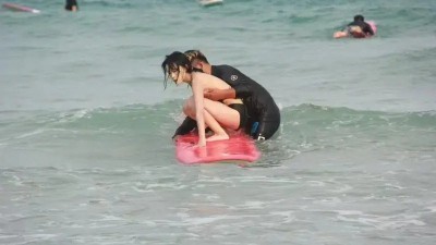ㅇㅎ) 중국 해수욕장 노출 사고
