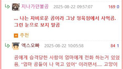 약혐) 현재 곰이 사회적 문제가 되고 있다는 일본 홋카이도 상황