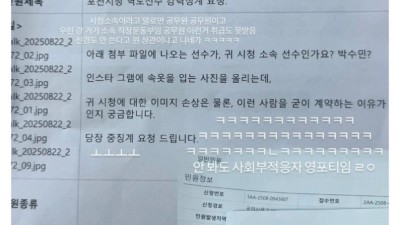 시청 민원 근황